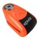 Мотозамок блокировки тормозного диска с сигнализацией Kovix KAL6 Orange