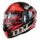 Шлем MT KRE Snake Carbon Hawkers Red-Black-White