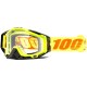 Мотоочки Ride 100% Racecraft Attack Yellow/Black Clear Lens