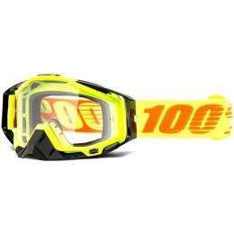 Мотоочки Ride 100% Racecraft Attack Yellow/Black Clear Lens