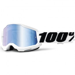Мотоочки Ride 100% Strata II Everest White Mirror Blue Lens