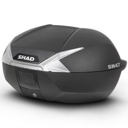 Мотокофр центральный Shad SH47 Black/Grey