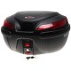 Мотокофр центральный K-Max BVC-005 Black/Red