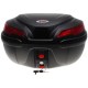 Мотокофр центральный K-Max BVC-005 Black/Red