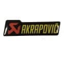 Наклейка Akrapovic 10х3см