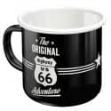 Кружка Highway 66 Adventure Black/White