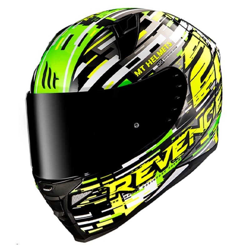 Мотошлем MT Revenge 2 Baye green