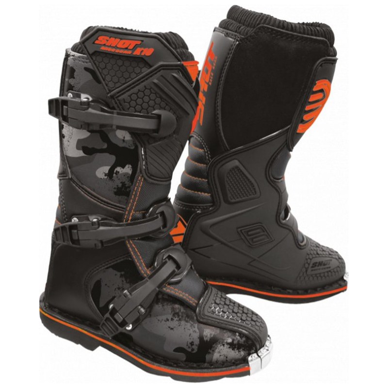 Мотоботы Shot Racing K10 2.0 Kid Orange