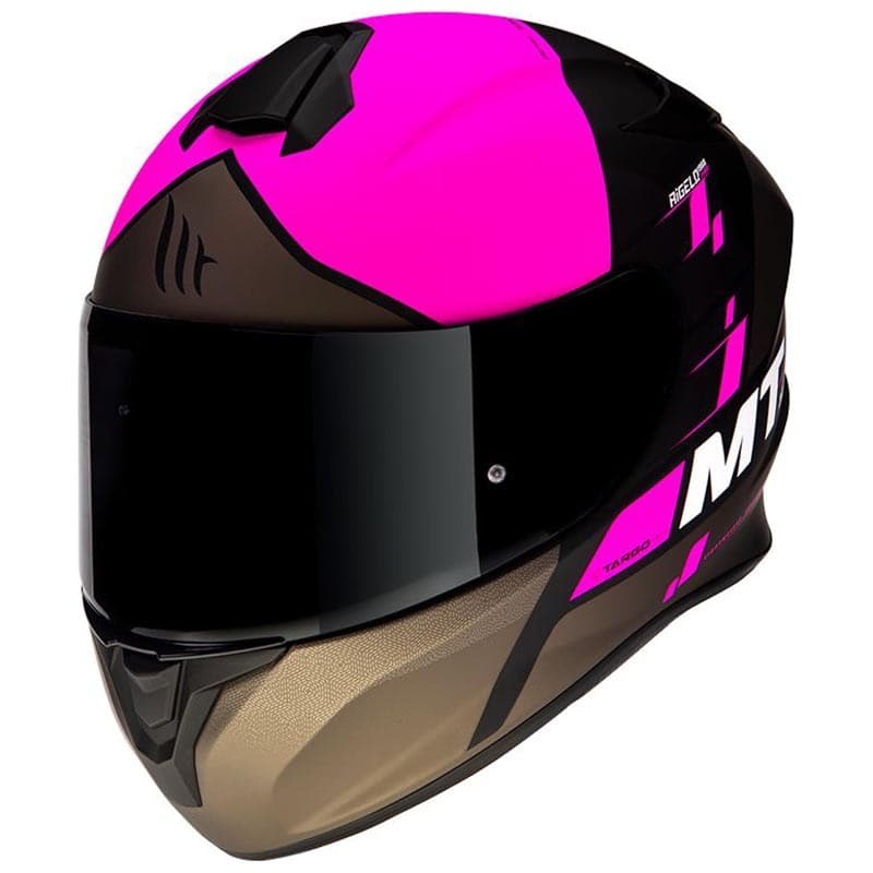 Шлем MT Targo Rigel Pink-Black-Brown