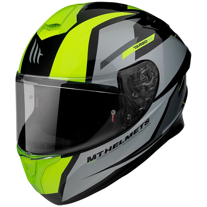 Мотошлем MT Targo Pro Sound Fluor Yellow