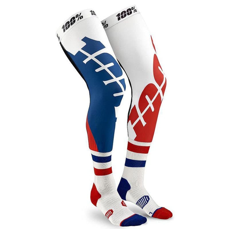 Мотоноски Ride 100% Rev Knee Brace Performance Blue/Red